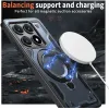Phonesta MagLock Armor Back Cover hoesje met ring en MagSafe voor Xiaomi 14T - Donkerblauw 3