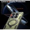 Phonesta MagLock Armor Back Cover hoesje met ring en MagSafe voor Xiaomi 14T - Groen 6