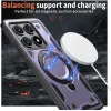 Phonesta MagLock Armor Back Cover hoesje met ring en MagSafe voor Xiaomi 14T - Paars 3