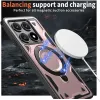 Phonesta MagLock Armor Back Cover hoesje met ring en MagSafe voor Xiaomi 14T - Roségoud 3