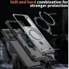 Phonesta MagLock Armor Back Cover hoesje met ring en MagSafe voor Xiaomi 14T Pro - Grijs 5