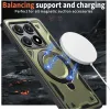 Phonesta MagLock Armor Back Cover hoesje met ring en MagSafe voor Xiaomi 14T Pro - Groen 3
