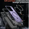 Phonesta MagLock Armor Back Cover hoesje met ring en MagSafe voor Xiaomi 14T Pro - Paars 5