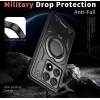 Phonesta MagLock Armor Back Cover hoesje met ring en MagSafe voor Xiaomi 14T Pro - Zwart 4