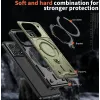 Phonesta MagLock Armor Back Cover hoesje met ring en MagSafe voor Xiaomi Poco X6 Pro - Groen 5