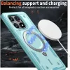Phonesta MagLock Armor Back Cover hoesje met ring en MagSafe voor Xiaomi Poco X6 Pro - Lichtblauw 3