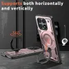Phonesta MagLock Armor Back Cover hoesje met ring en MagSafe voor Xiaomi Poco X6 Pro - Roségoud 2