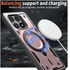Phonesta MagLock Armor Back Cover hoesje met ring en MagSafe voor Xiaomi Poco X6 Pro - Roségoud 3
