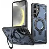 Phonesta MagLock Armor Back Cover hoesje met ring en MagSafe voor Samsung Galaxy S25/S24 - Donkerblauw