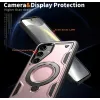 Phonesta MagLock Armor Back Cover hoesje met ring en MagSafe voor Samsung Galaxy S25/S24 - Roségoud 6