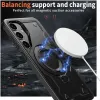 Phonesta MagLock Armor Back Cover hoesje met ring en MagSafe voor Samsung Galaxy S25/S24 - Zwart 3