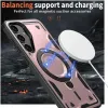 Phonesta MagLock Armor Back Cover hoesje met ring en MagSafe voor Samsung Galaxy S25 Plus/S24 Plus - Roségoud 3