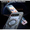 Phonesta MagLock Armor Back Cover hoesje met ring en MagSafe voor Google Pixel 9 Pro XL - Donkerblauw 6