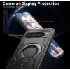 Phonesta MagLock Armor Back Cover hoesje met ring en MagSafe voor Google Pixel 9 Pro XL - Zwart 6
