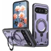 Phonesta MagLock Armor Back Cover hoesje met ring en MagSafe voor Google Pixel 9 / 9 Pro - Paars
