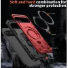 Phonesta MagLock Armor Back Cover hoesje met ring en MagSafe voor Google Pixel 9 / 9 Pro - Rood 5