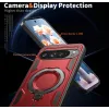 Phonesta MagLock Armor Back Cover hoesje met ring en MagSafe voor Google Pixel 9 / 9 Pro - Rood 6