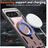 Phonesta MagLock Armor Back Cover hoesje met ring en MagSafe voor Google Pixel 9 / 9 Pro - Roségoud 3
