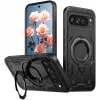 Phonesta MagLock Armor Back Cover hoesje met ring en MagSafe voor Google Pixel 9 / 9 Pro - Zwart