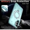 Phonesta MagLock Armor Back Cover hoesje met ring en MagSafe voor Samsung Galaxy A16 - Lichtblauw 4
