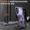 Phonesta MagLock Armor Back Cover hoesje met ring en MagSafe voor Samsung Galaxy A16 - Paars 2