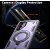 Phonesta MagLock Armor Back Cover hoesje met ring en MagSafe voor Samsung Galaxy A16 - Paars 6