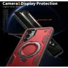 Phonesta MagLock Armor Back Cover hoesje met ring en MagSafe voor Samsung Galaxy A16 - Rood 6