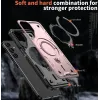 Phonesta MagLock Armor Back Cover hoesje met ring en MagSafe voor Samsung Galaxy A16 - Roségoud 5