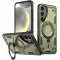 Phonesta MagLock Armor Back Cover hoesje met ring en MagSafe voor Samsung Galaxy S24 FE - Groen