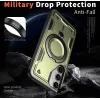 Phonesta MagLock Armor Back Cover hoesje met ring en MagSafe voor Samsung Galaxy S24 FE - Groen 4