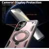 Phonesta MagLock Armor Back Cover hoesje met ring en MagSafe voor Samsung Galaxy S24 FE - Roségoud 6