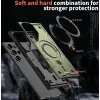 Phonesta MagLock Armor Back Cover hoesje met ring en MagSafe voor Samsung Galaxy S24 Ultra - Groen 5