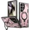 Phonesta MagLock Armor Back Cover hoesje met ring en MagSafe voor Samsung Galaxy S24 Ultra - Roségoud