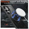 Phonesta MagLock Armor Back Cover hoesje met ring en MagSafe voor Samsung Galaxy S24 Ultra - Zwart 3