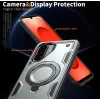 Phonesta MagLock Armor Back Cover hoesje met ring en MagSafe voor Samsung Galaxy A26 - Grijs 6