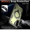 Phonesta MagLock Armor Back Cover hoesje met ring en MagSafe voor Samsung Galaxy A26 - Groen 4