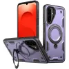 Phonesta MagLock Armor Back Cover hoesje met ring en MagSafe voor Samsung Galaxy A26 - Paars