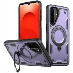 Phonesta MagLock Armor Back Cover hoesje met ring en MagSafe voor Samsung Galaxy A26 - Paars