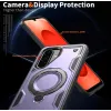 Phonesta MagLock Armor Back Cover hoesje met ring en MagSafe voor Samsung Galaxy A26 - Paars 6