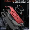 Phonesta MagLock Armor Back Cover hoesje met ring en MagSafe voor Samsung Galaxy A26 - Rood 5
