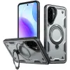 Phonesta MagLock Armor Back Cover hoesje met ring en MagSafe voor Samsung Galaxy A36/A56 - Grijs