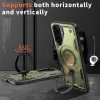 Phonesta MagLock Armor Back Cover hoesje met ring en MagSafe voor Samsung Galaxy A36/A56 - Groen 2