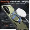 Phonesta MagLock Armor Back Cover hoesje met ring en MagSafe voor Samsung Galaxy A36/A56 - Groen 3