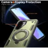 Phonesta MagLock Armor Back Cover hoesje met ring en MagSafe voor Samsung Galaxy A36/A56 - Groen 6