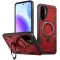 Phonesta MagLock Armor Back Cover hoesje met ring en MagSafe voor Samsung Galaxy A36/A56 - Rood