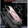 Phonesta MagLock Armor Back Cover hoesje met ring en MagSafe voor Samsung Galaxy A36/A56 - Roségoud 5