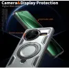 Phonesta MagLock Armor Back Cover hoesje met ring en MagSafe voor Xiaomi Poco F7 Pro/F7 Ultra - Grijs 6