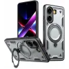 Phonesta MagLock Armor Back Cover hoesje met ring en MagSafe voor Xiaomi Poco X7 Pro - Grijs