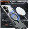 Phonesta MagLock Armor Back Cover hoesje met ring en MagSafe voor Xiaomi Poco X7 Pro - Grijs 3