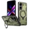 Phonesta MagLock Armor Back Cover hoesje met ring en MagSafe voor Xiaomi Poco X7 Pro - Groen